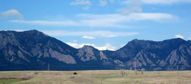 Flatirons View from Superior, CO